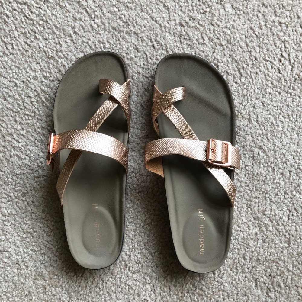 Madden Girl Toe Sandals